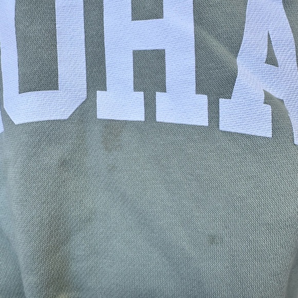 Mahina Sage Green Aloha Sweatshirt - Picture 4 of 4